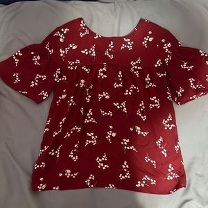 Loft Floral Blouse